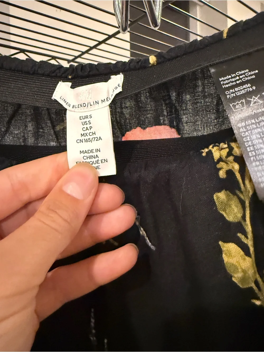 H&M flowy black